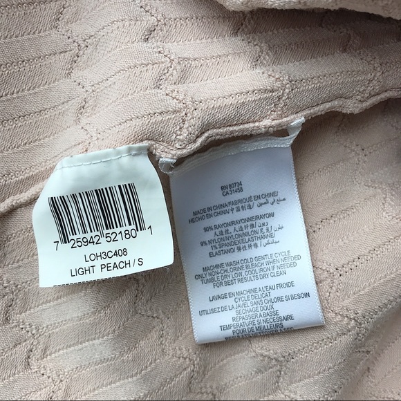 BCBG MaxAzria Suui Scalloped Peach Skirt - Picture 6 of 8